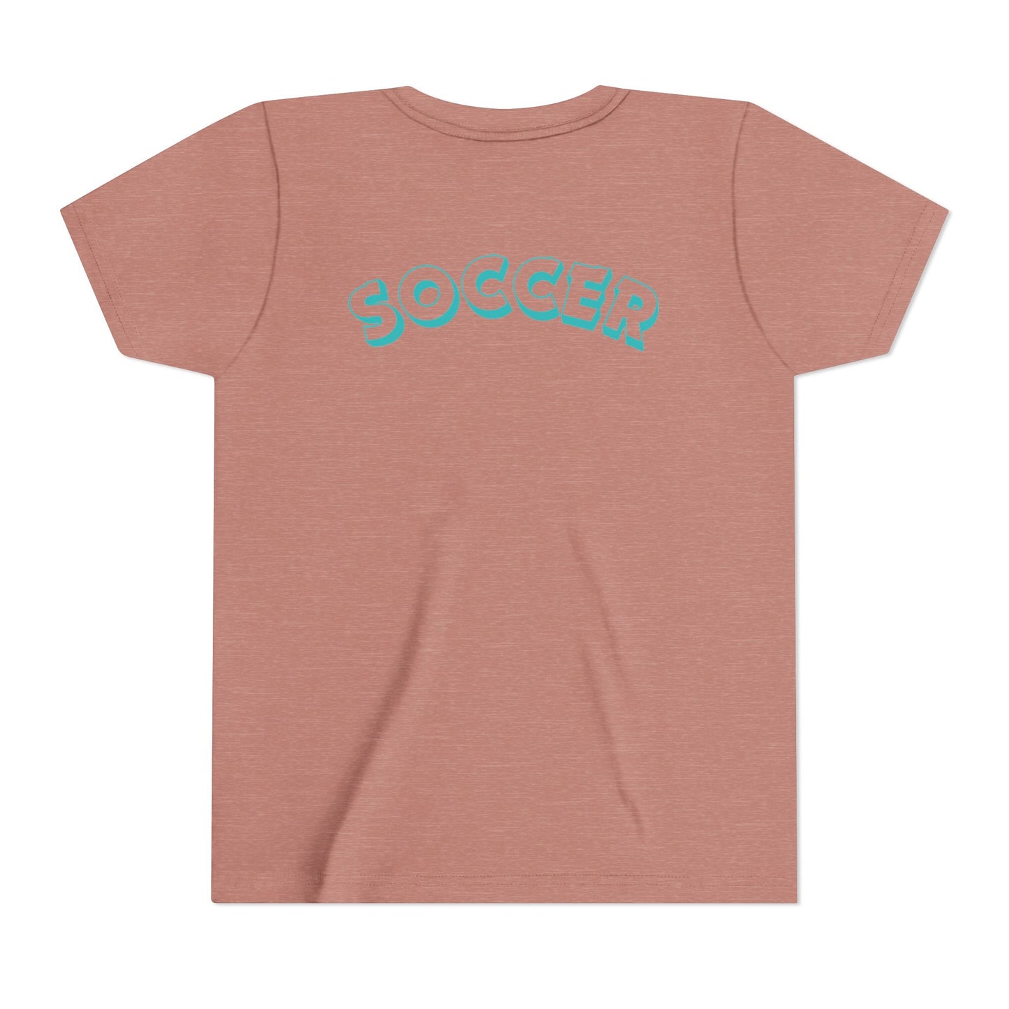 Bella Canvas-Youth Soccer Tee - FRONT AND BACK DESIGN