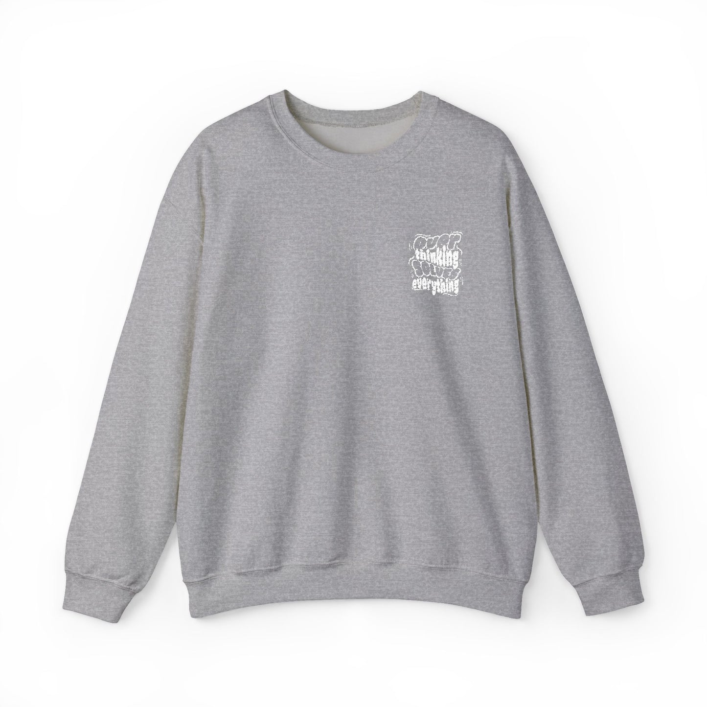 Cozy Graphic Crewneck Sweatshirt - Unisex Comfort, Perfect for Fall, Casual Wear, Gift for Friends and Family, Trendy Sweatshirt