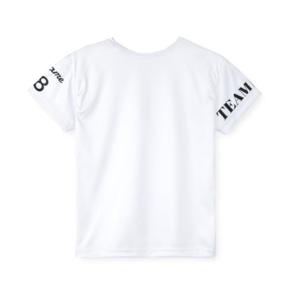 WHITE YOUTH SPORTS JERSEY
