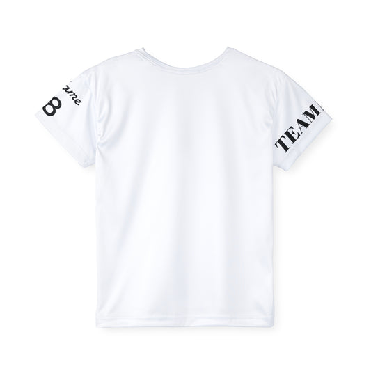 WHITE YOUTH SPORTS JERSEY