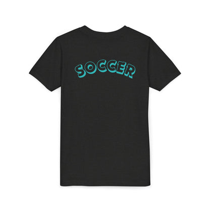 Bella Canvas-Youth Soccer Tee - FRONT AND BACK DESIGN