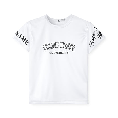 WHITE YOUTH SPORTS JERSEY