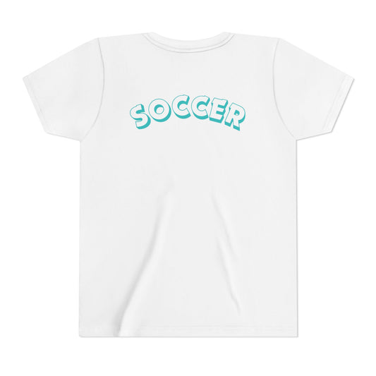 Bella Canvas-Youth Soccer Tee - FRONT AND BACK DESIGN