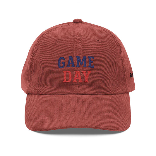 Vintage Game Day Corduroy Cap