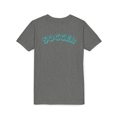 Bella Canvas-Youth Soccer Tee - FRONT AND BACK DESIGN