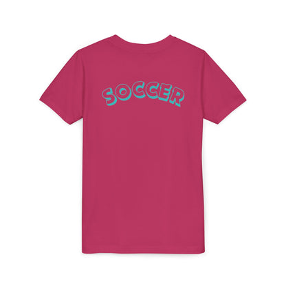 Bella Canvas-Youth Soccer Tee - FRONT AND BACK DESIGN